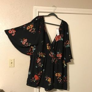 Floral romper